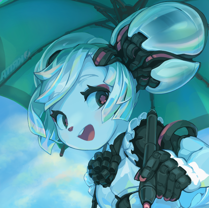 My profile picture, a drawing of Kiki The Cyber Squirrel by Tyson Tan